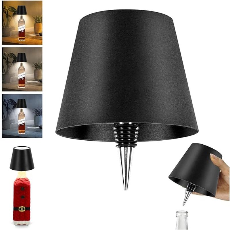 Portable Wireless Bottle Lamp (3 Modes)