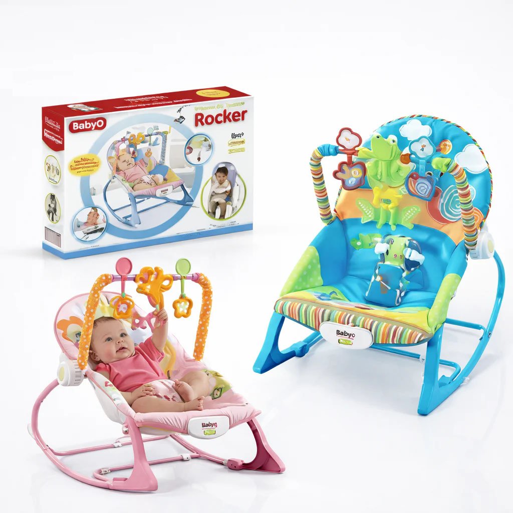 Baby rocker with dining table