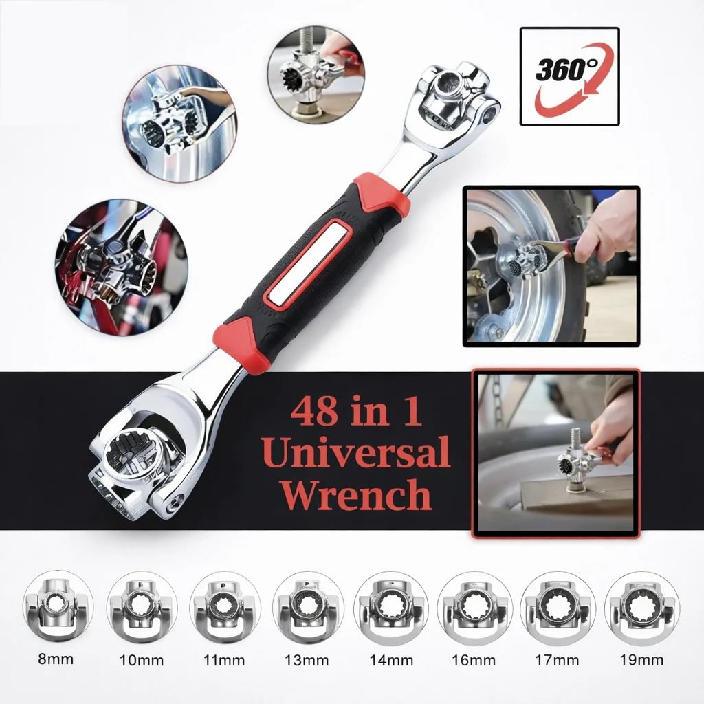 48 in 1 universal wrench